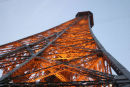 Beneath the Eiffel Tower